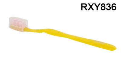 Adult toothbrush with cap