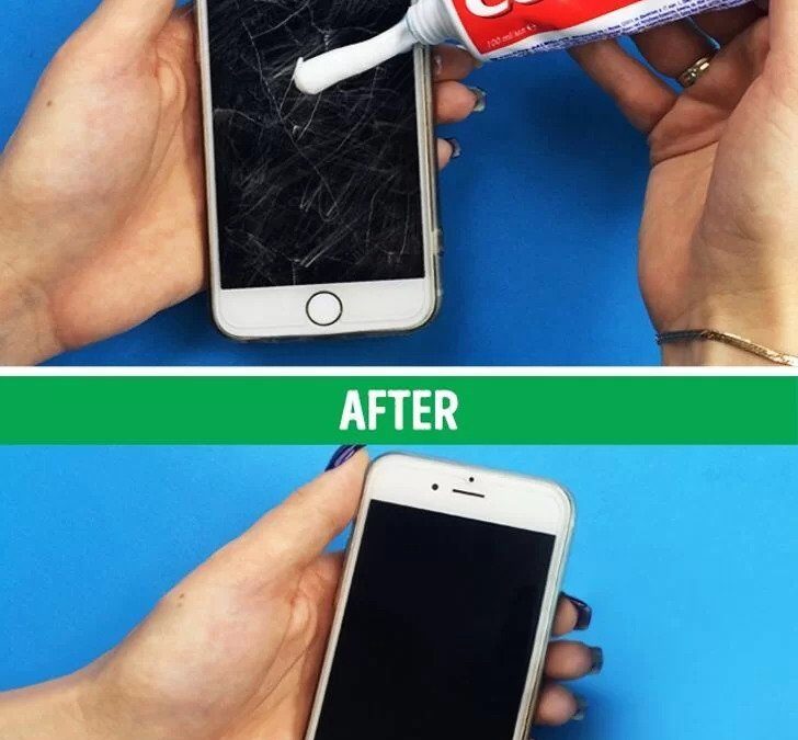 Fix Scratches on Your iPhone's Screen With Toothpaste