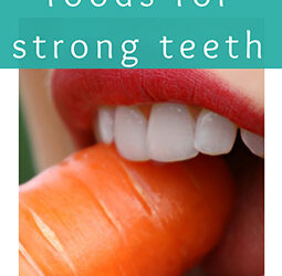 Is there a link between eating nutritious food and having good teeth?