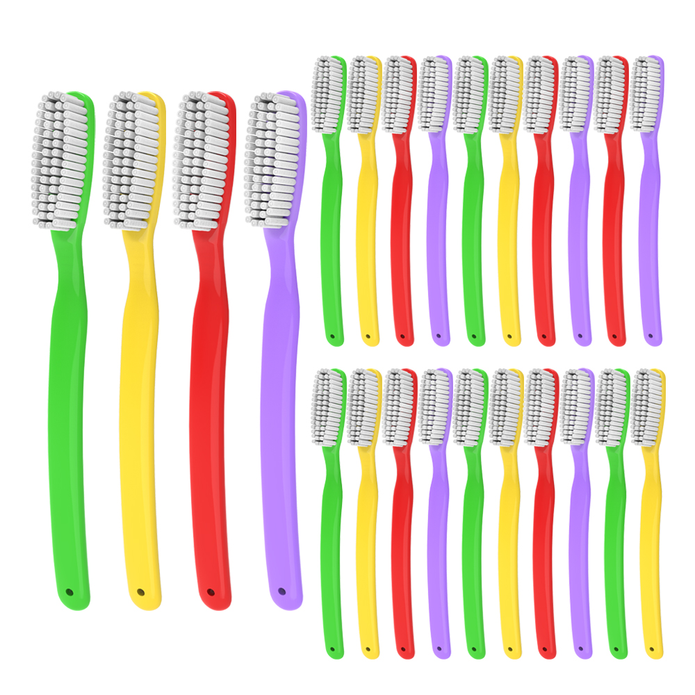 Extra Hard & Firm Toothbrush for Stain Removal & Whitening