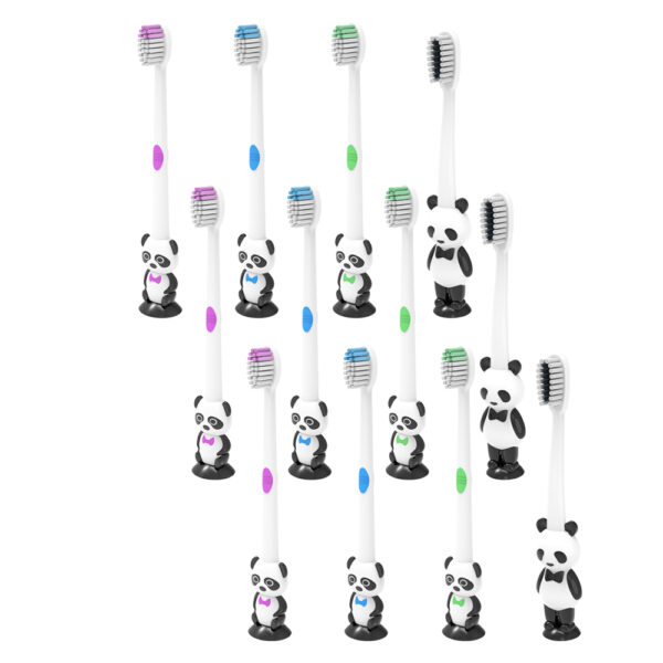 kids cartoon panda tooth brush