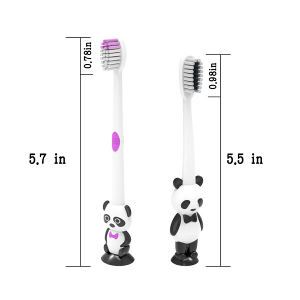 kids cartoon panda tooth brush